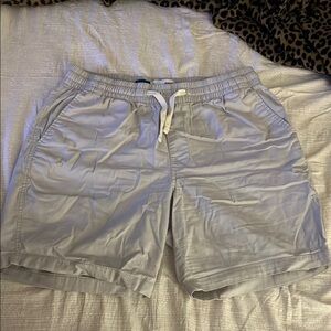 Old Navy Light Gray Jogger Shorts
